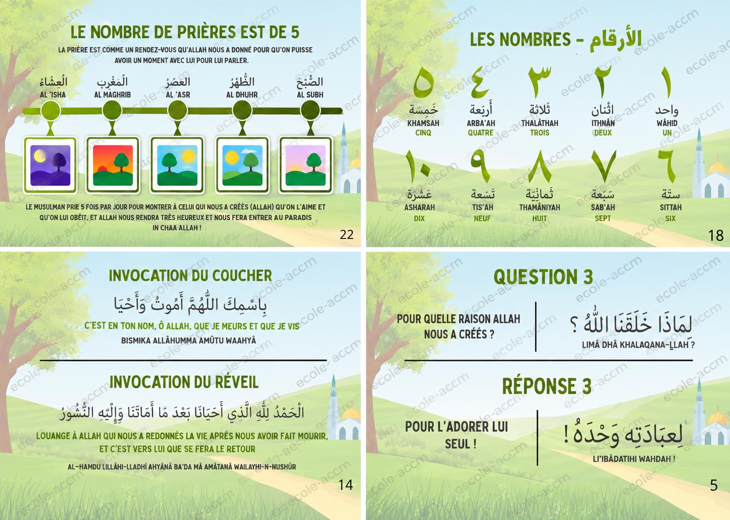 Pages intérieures du livre Débutant 1